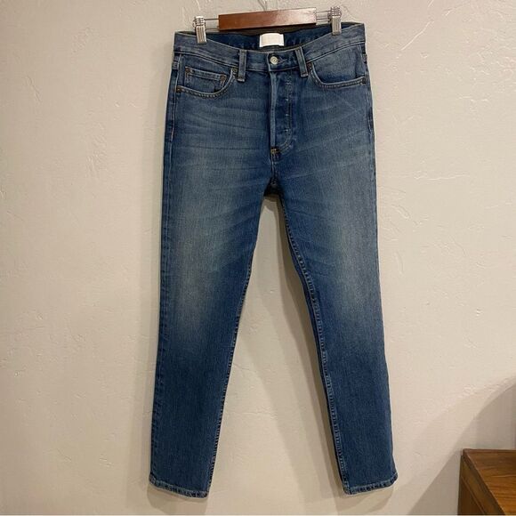 Anthropologie Boyish Blake Mid Rise Cropped Skinny Jeans in Philadelphia Story - Picture 6 of 14